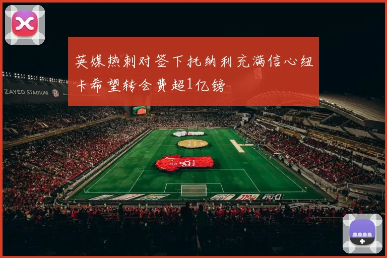 英媒热刺对签下托纳利充满信心纽卡希望转会费超1亿镑